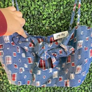 Bustier Hand Stitched Top